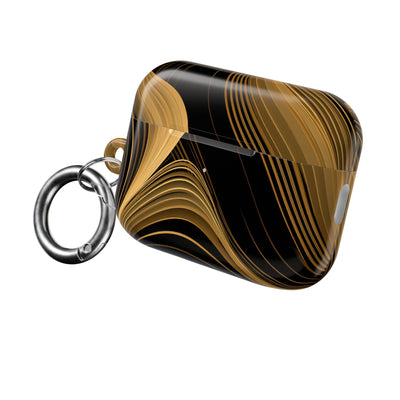 Gilded Contour · Hard Case for AirPods & AirPods Pro · Gold