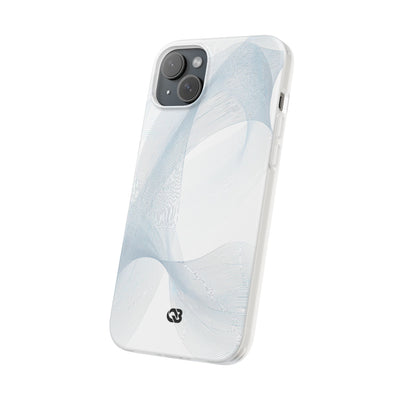 White Lite Phone Case for iPhone - Arctic Line Current