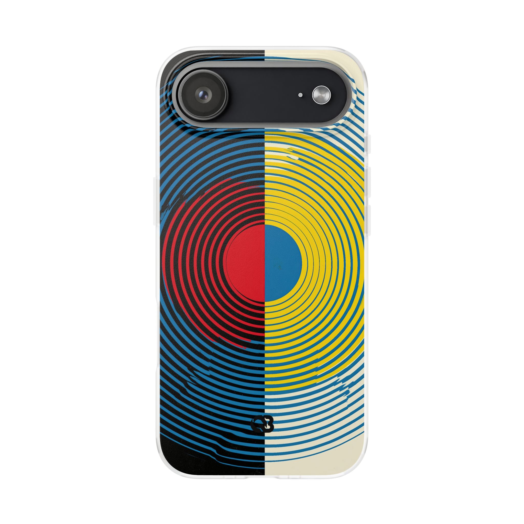 Blue Lite Phone Case for iPhone - Primary Circuit Orbit