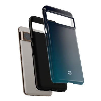 Teal Tough Phone Case for Google Pixel - Abyss Teal Haze