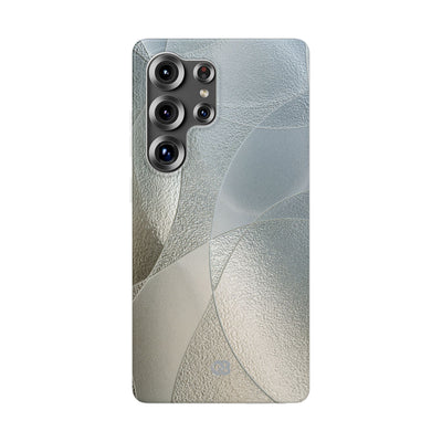 Silver Lite Phone Case for Samsung - Frosted Silver Mosaic