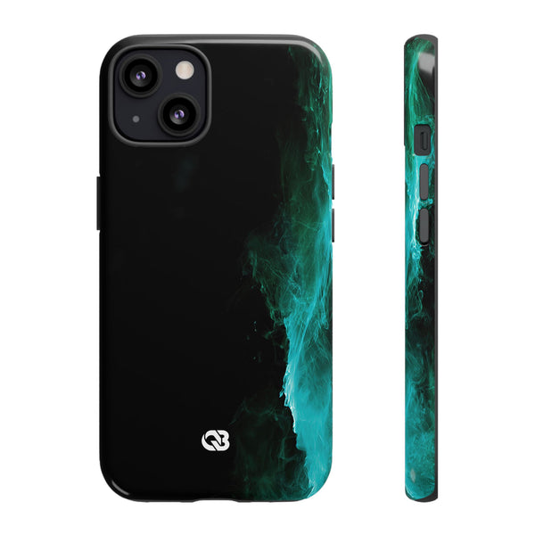 Luminous Plume · Tough Phone Case for iPhone · Teal