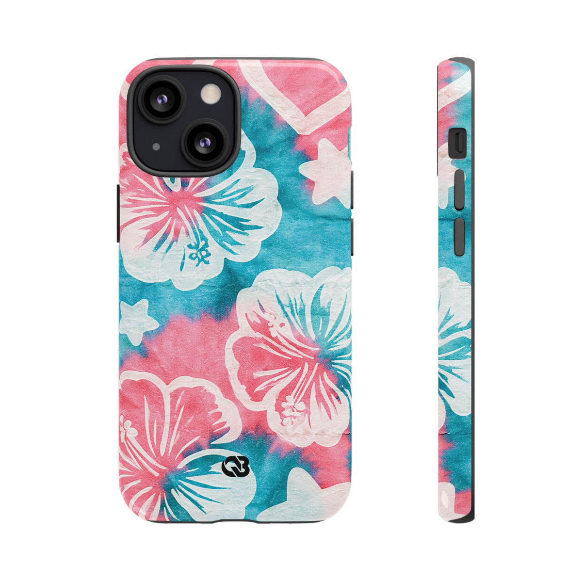 Tropical Hibiscus Bloom · Tough Phone Case for iPhone · Teal