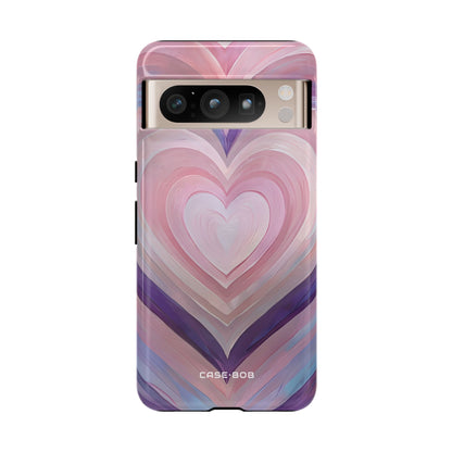 Strahlendes Heartbrush Google Pixel 8 Pro Case - Tough