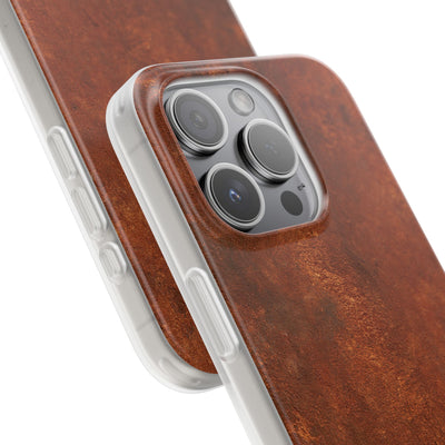 Orange Lite Phone Case for iPhone - Oxidized Iron Crust