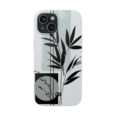 Grey Lite Phone Case for iPhone - Sage Bamboo Noir