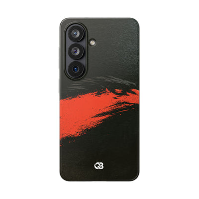 Crimson Raptor Noir · Lite Phone Case for Samsung · Black