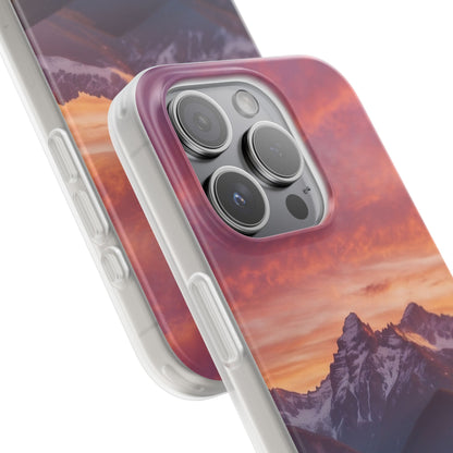 Snowcap Bloom iPhone 15 Pro Case - Soft