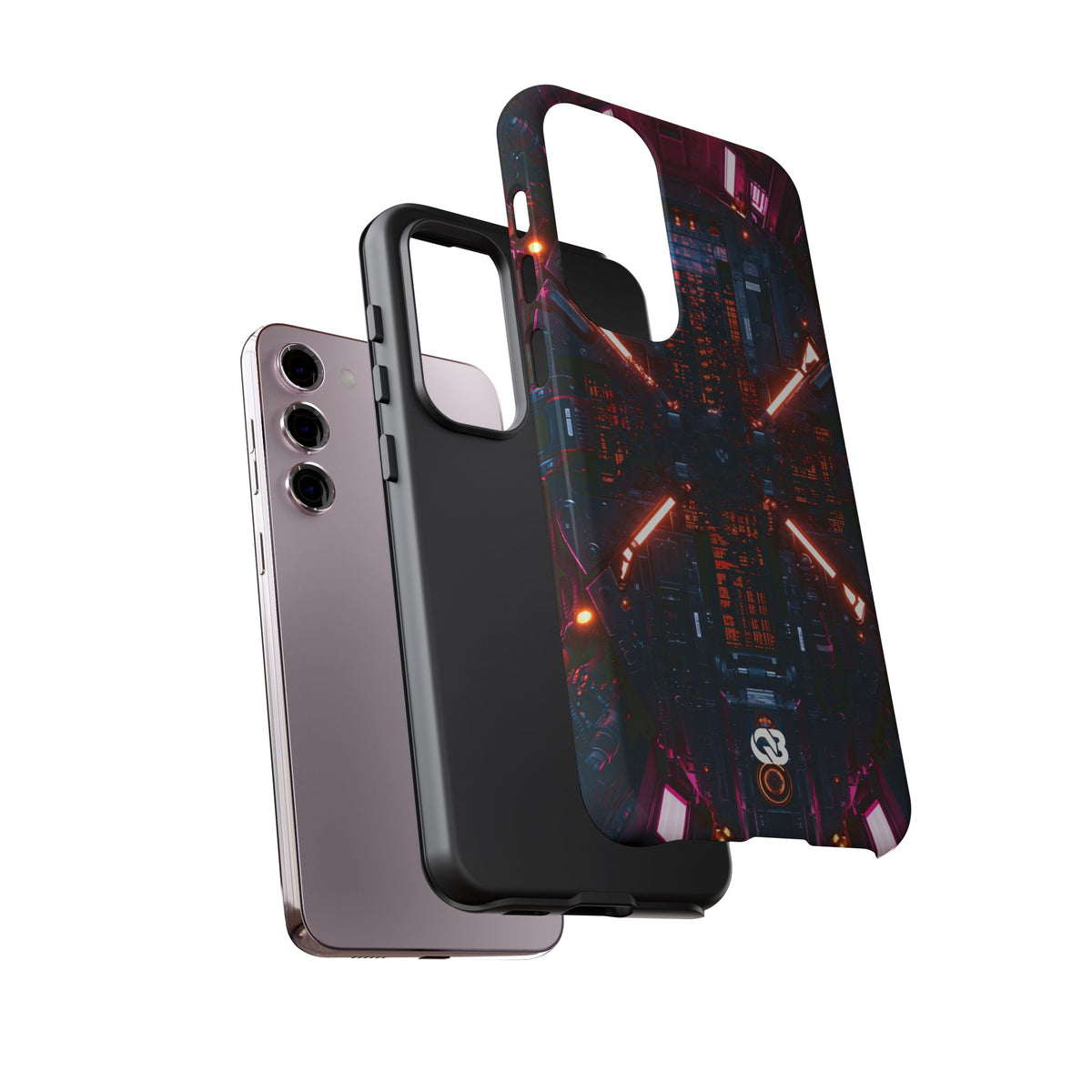 Cybernetic Reactor Core · Tough Phone Case for Samsung · Black