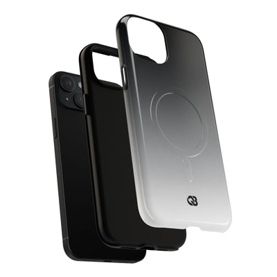 Noir Ombre Fade · Tough 2.0 Magnetic Phone Case for iPhone · Black