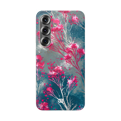 Cyber Blossom · Lite Phone Case for Samsung · Teal