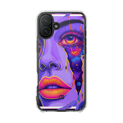 Violet Cosmic Gaze · Impact Custodia per iPhone · Magsafe