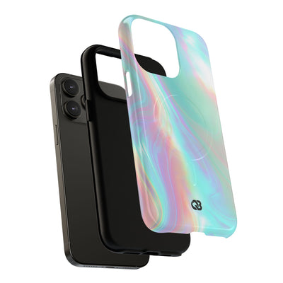 Prismatic Liquid Light · Tough 2.0 Magnetic Phone Case for iPhone · Teal