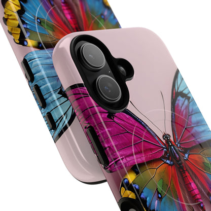 Vivid Butterfly iPhone 17 Case - Tough+ - CASE•BOB