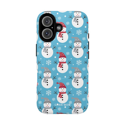 Snowman Parade iPhone 16 Skal - Tough+