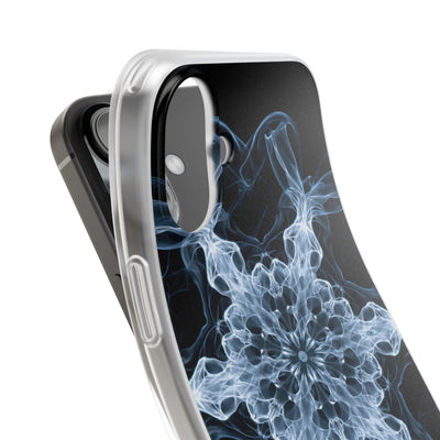 Blue Lite Phone Case for iPhone - Glacial Smoke Crown
