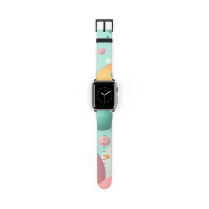Pastel Circles Flow - Watch Band