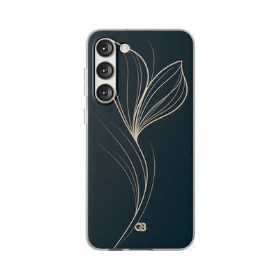 Teal Lite Phone Case for Samsung - Sandstone Silk Flora