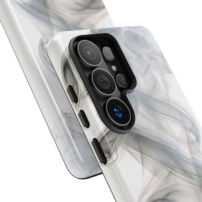 Vapor Noir · Tough Phone Case for Samsung · White
