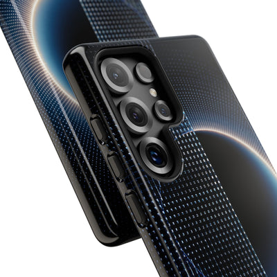 Luminous Meridian · Tough Phone Case for Samsung · Black
