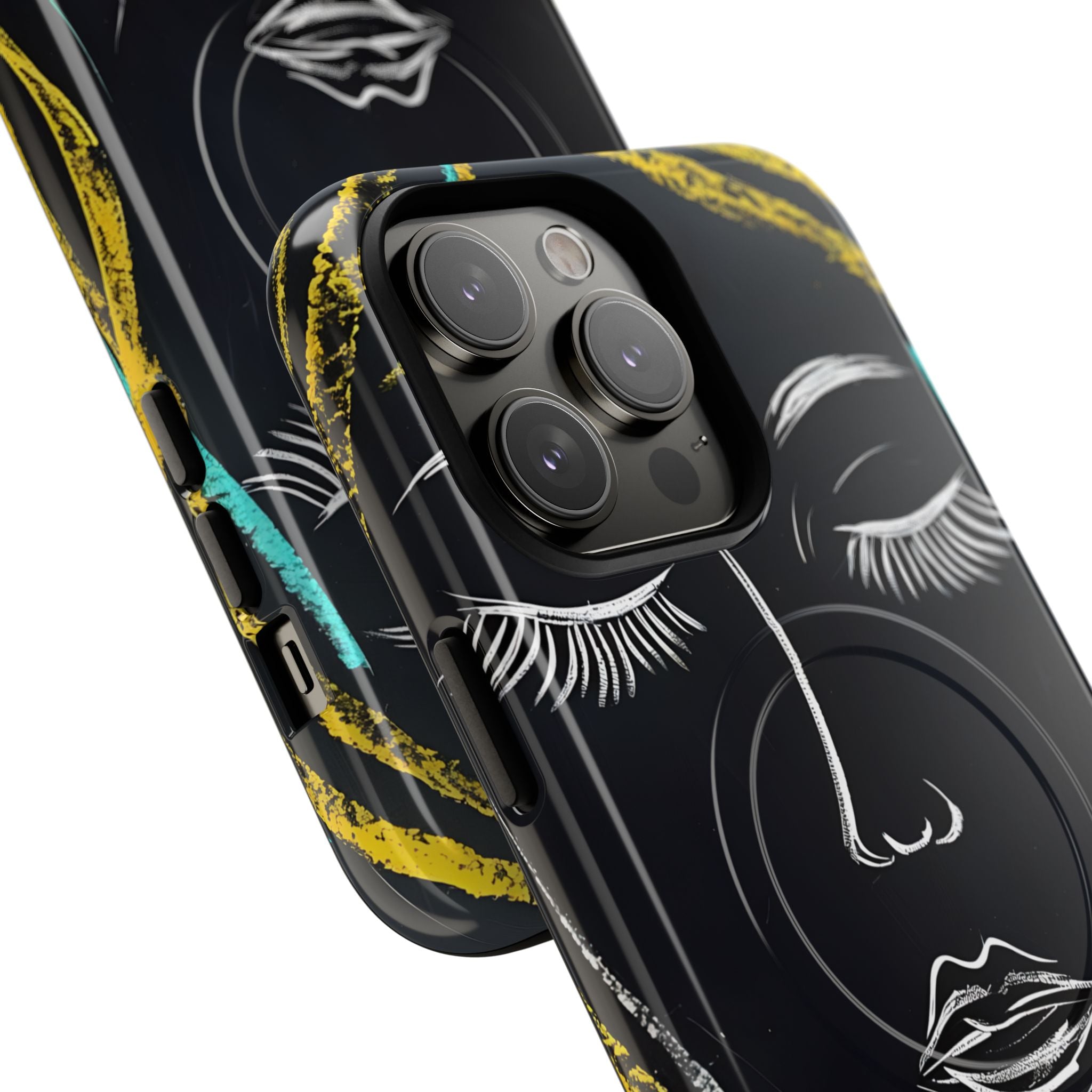 Obsidian Chalk Portrait · Tough+ Magsafe