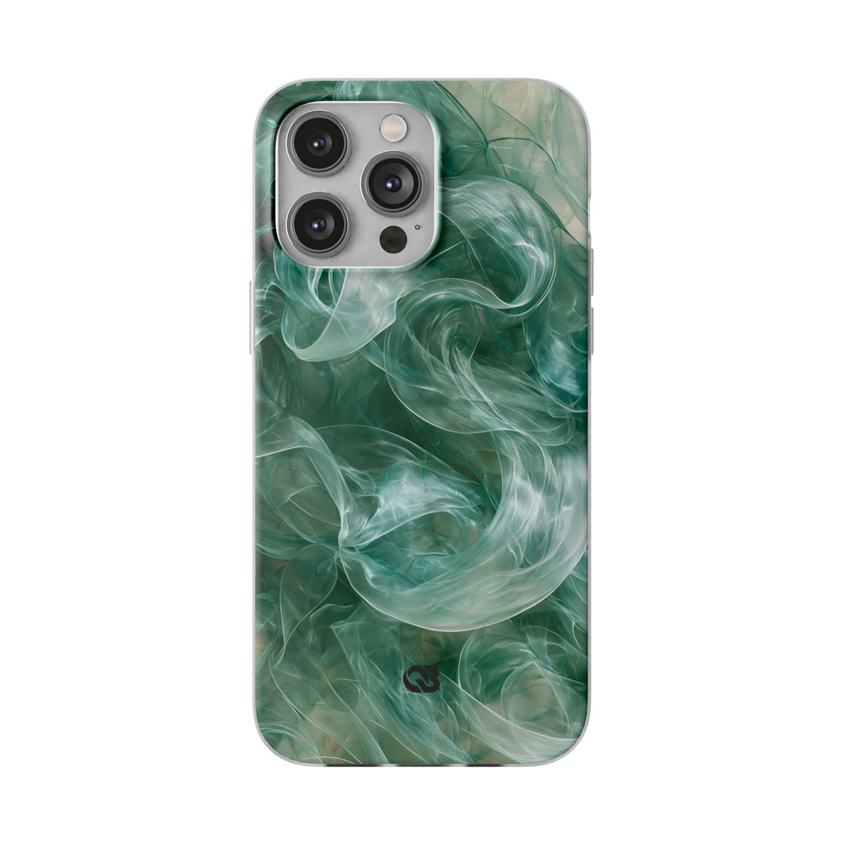 Translucent Aqua Flow · Lite Phone Case for iPhone ·  Teal