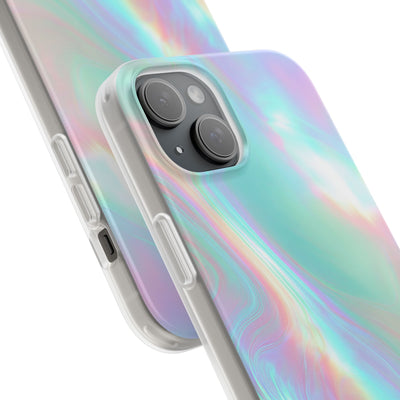 Prismatic Liquid Light · Lite Phone Case for iPhone ·  Teal