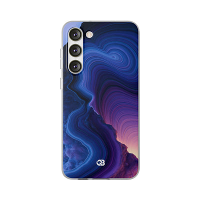Radiant Strata · Lite Phone Case for Samsung · Blue
