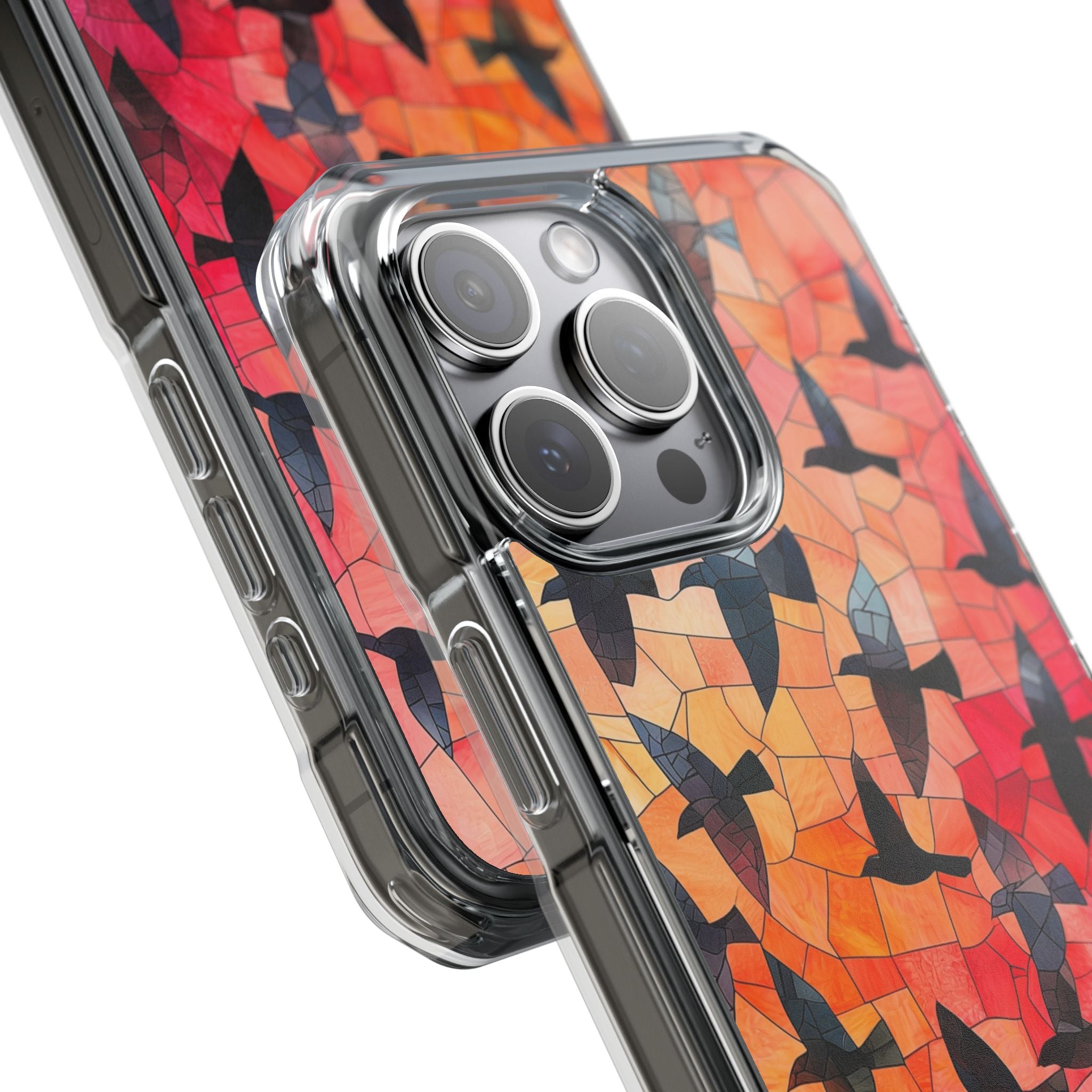 Ember Mosaic Wings · Impact Coque de téléphone pour iPhone · Magsafe