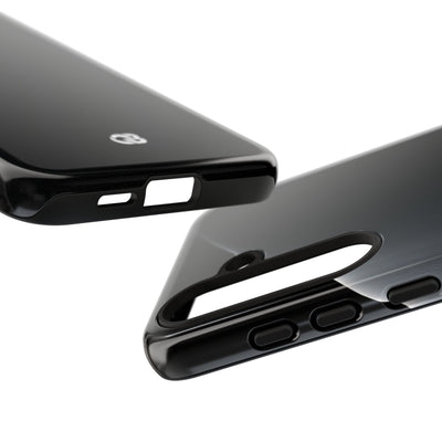 Black Tough Phone Case for Samsung - Obsidian Lunar Arch