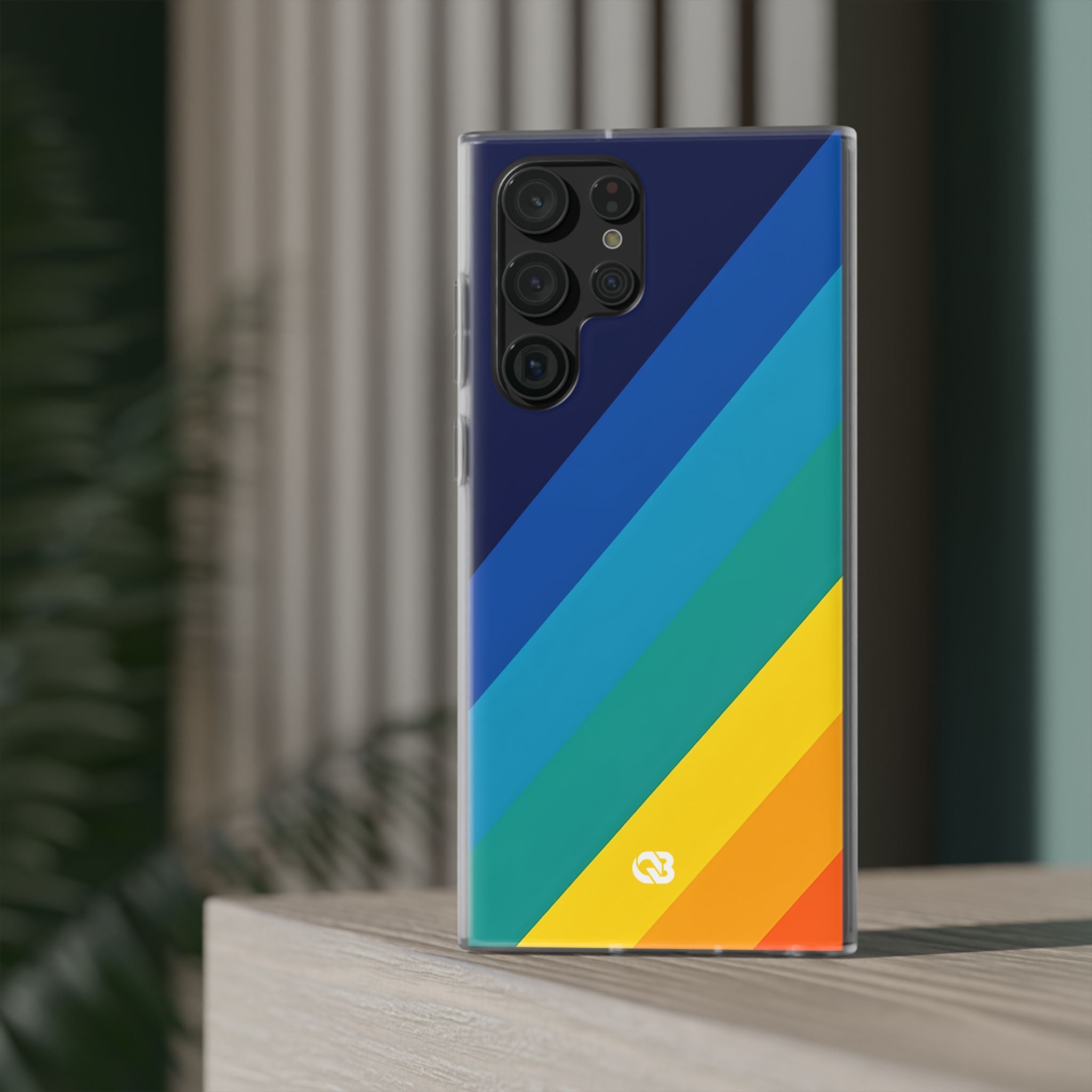 Prismatische Schrägung · Soft Handyhülle für Samsung