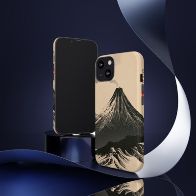 Fuji Summit · Tough Phone Case for iPhone · Beige