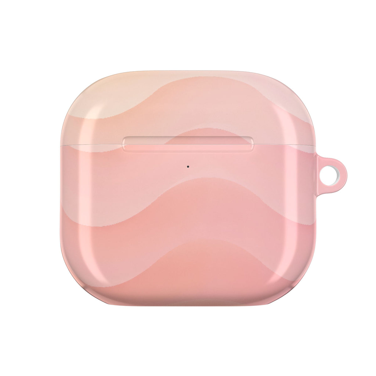 Blush Horizon Waves · Hard Case for AirPods & AirPods Pro · Pink
