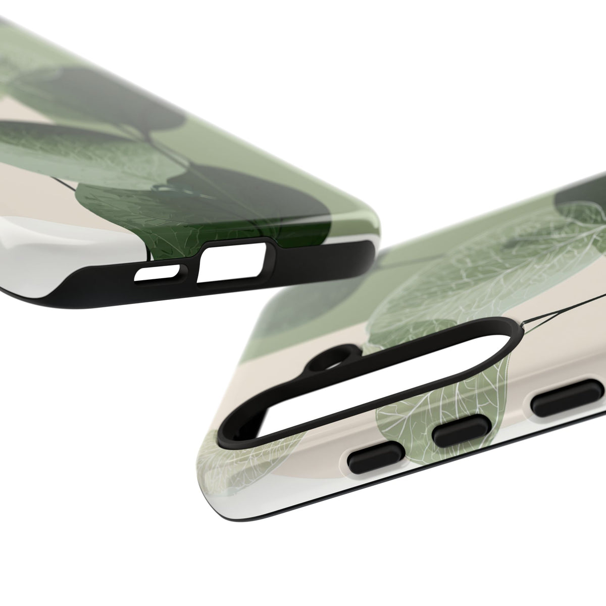 Layered Eucalyptus Study · Tough Phone Case for Samsung · Green