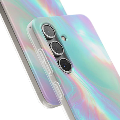 Prismatic Liquid Light · Lite Phone Case for Samsung · Teal