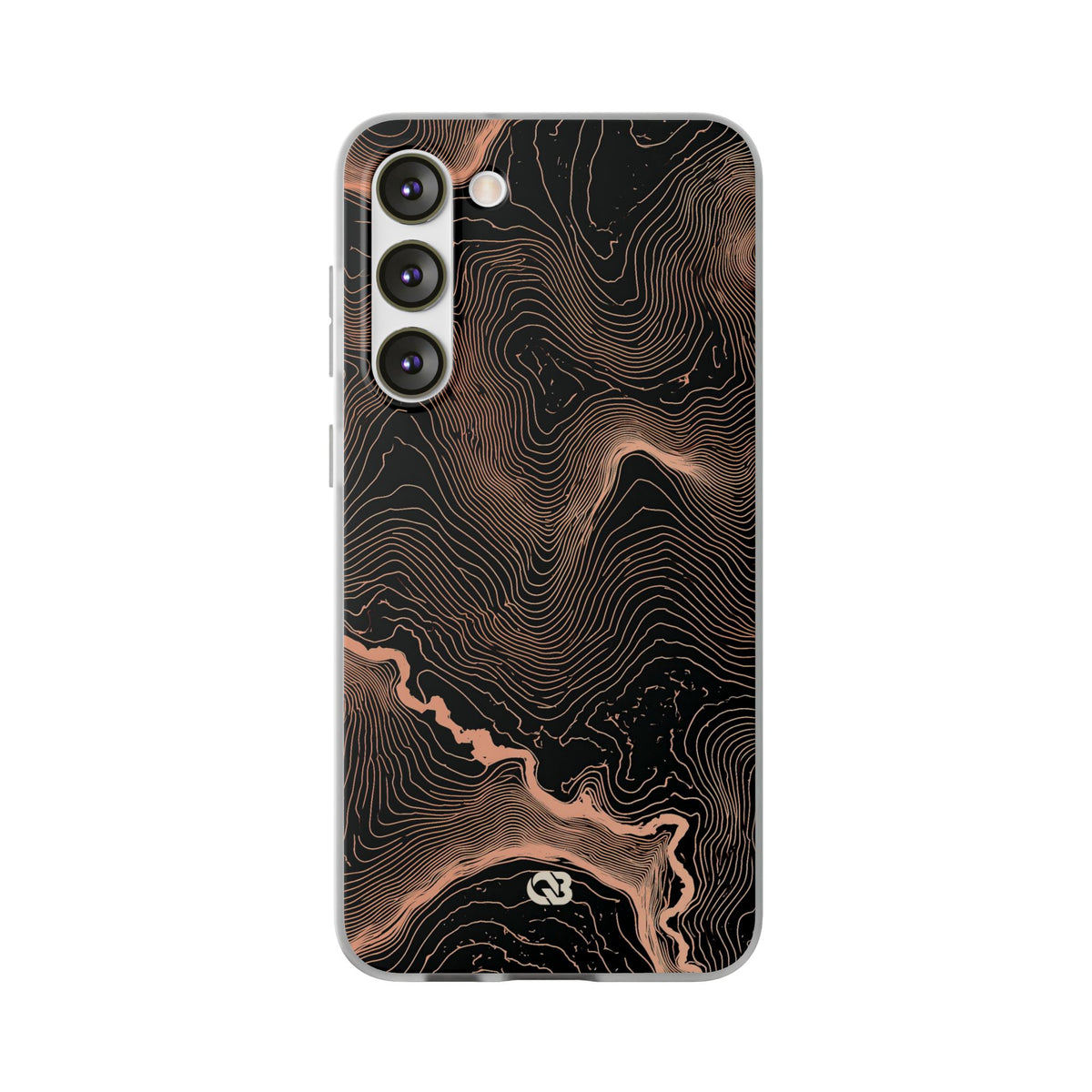 Mesa Elevation Contour · Lite Phone Case for Samsung · Black