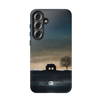 Midnight Cabin Glow · Tough Handyhülle für Samsung