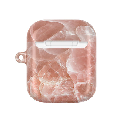Rose Quartz Facet · Hard Case for AirPods & AirPods Pro · Pink