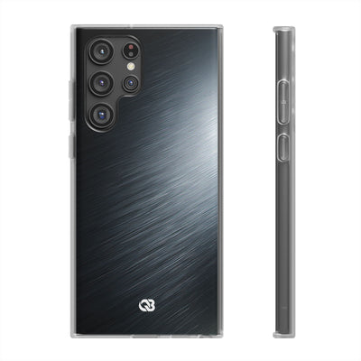 Brushed Obsidian Steel · Lite Phone Case for Samsung · Grey