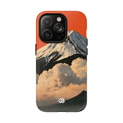 Sacred Peak Fuji · Tough 2.0 Magnetic Phone Case for iPhone · Orange