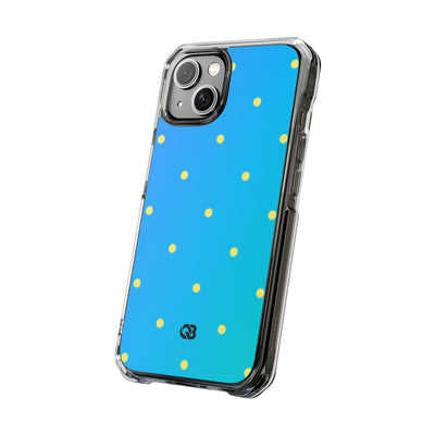 Cyan Sun Dots · Impact Θήκη για iPhone · Magsafe