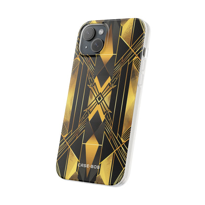 Golden Diamond Radiance iPhone 15 Plus Case - Soft