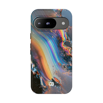 Prismatic Aura Flow · Tough Phone Case for Pixel ·  Blue