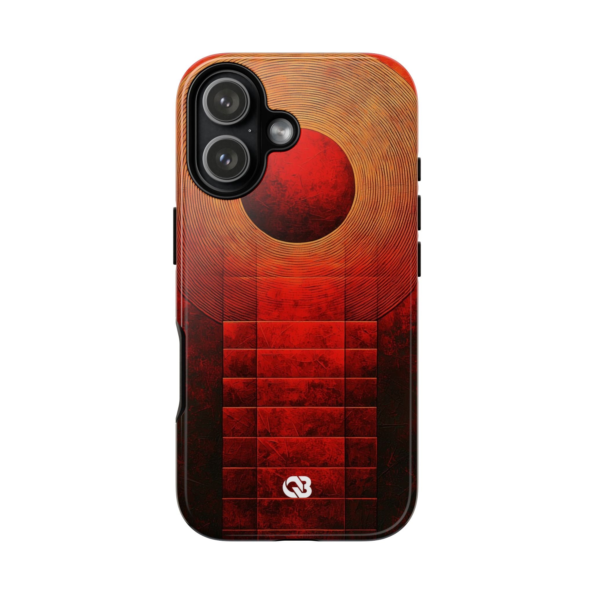 Crimson Solar Halo · Custodia Tough per iPhone
