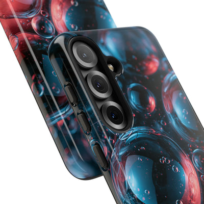 Aqua Gel Spheres · Tough Phone Case for Samsung · Blue
