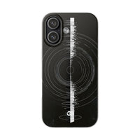 Black Lite Phone Case for iPhone - Obsidian Orbital Signal