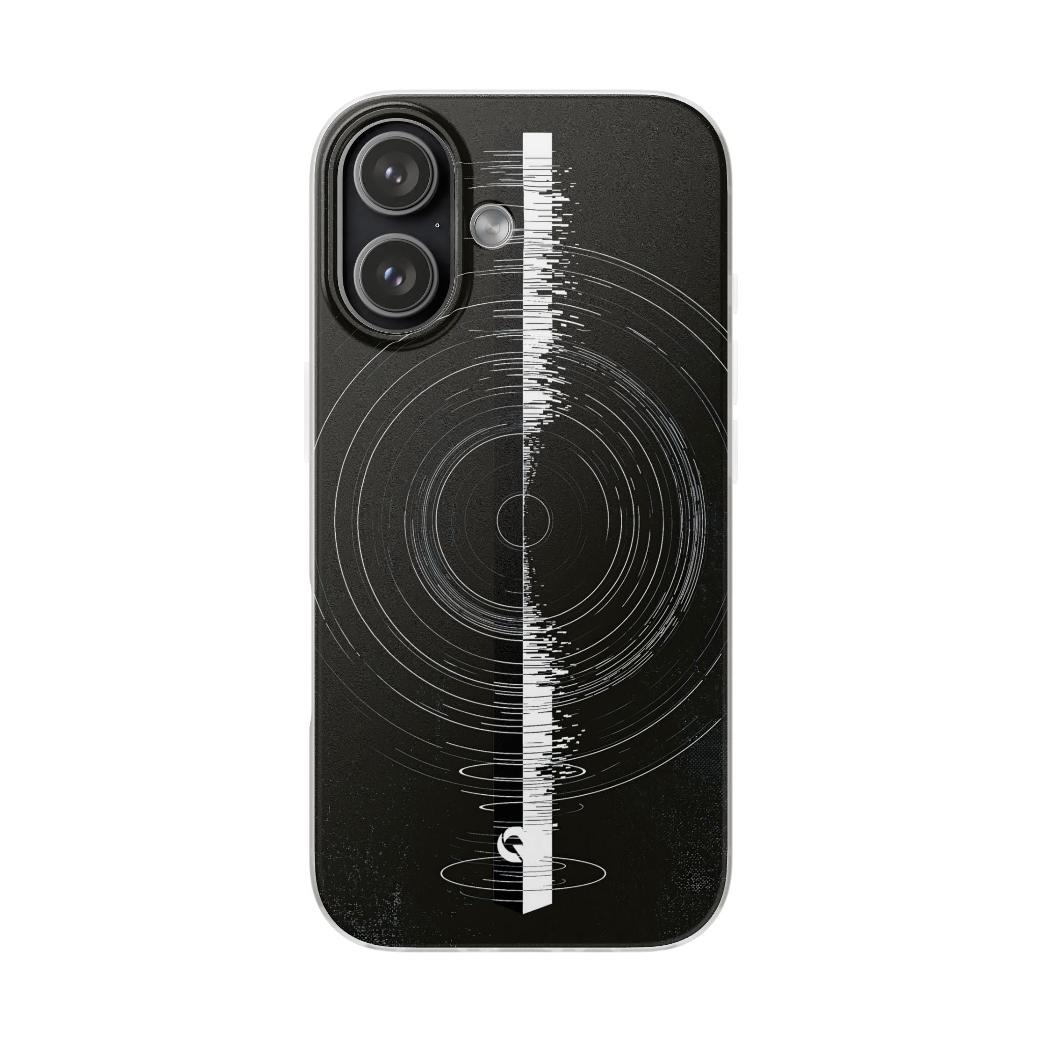 Black Lite Phone Case for iPhone - Obsidian Orbital Signal