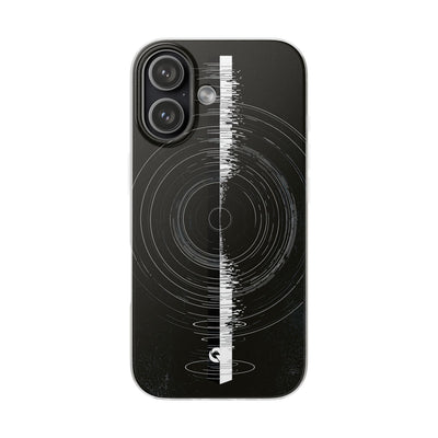 Black Lite Phone Case for iPhone - Obsidian Orbital Signal