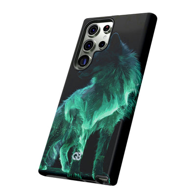 Nordic Aurora Fox · Tough Phone Case for Samsung · Teal