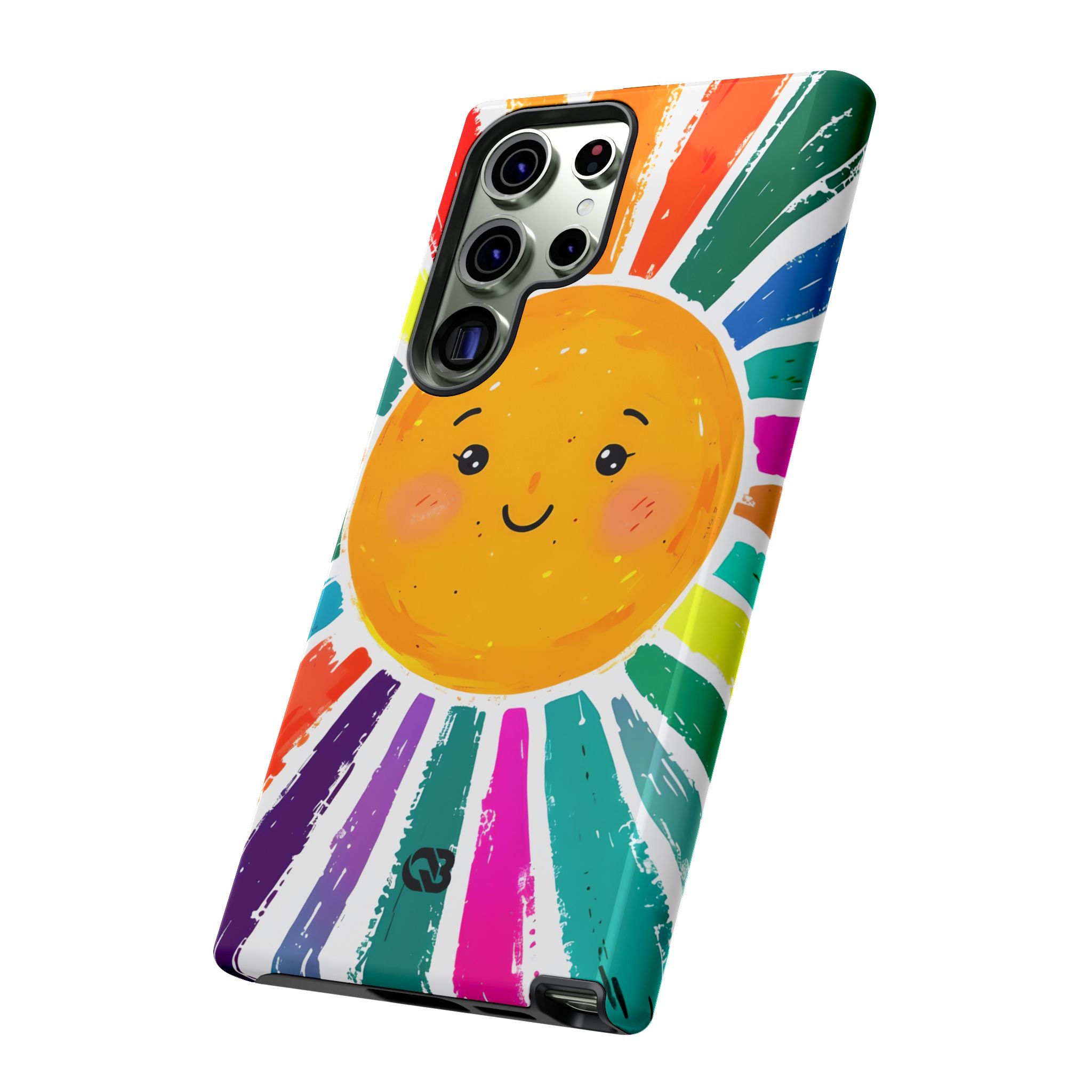 Vibrant Solar Smile · Tough Phone Case for Samsung